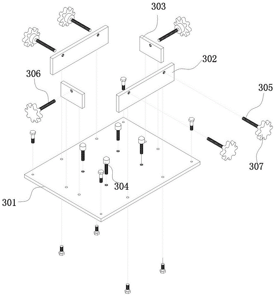 Bounce preventing plug board bounce facing surface crack stopping layer cladding machine