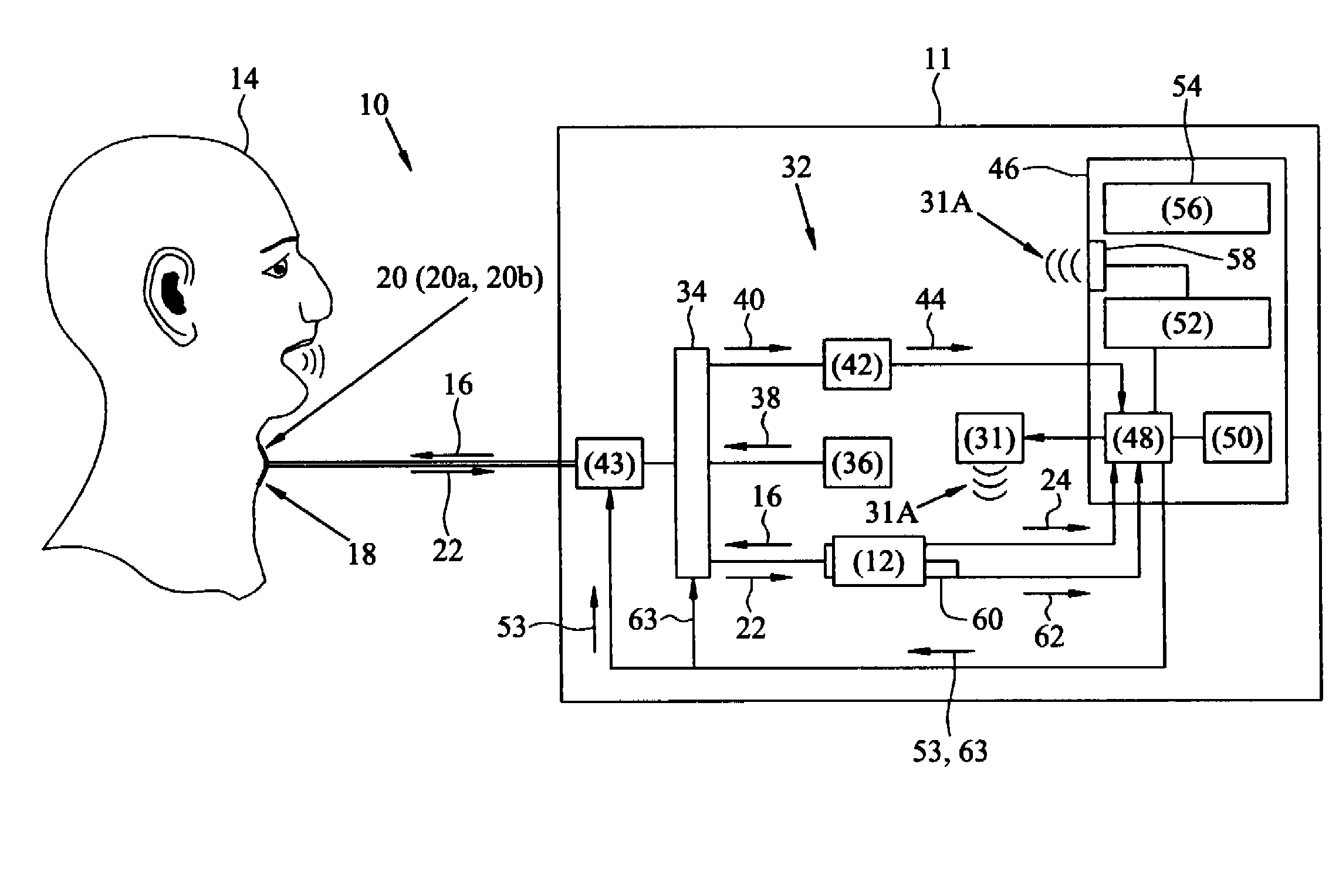 Remote voice detection system