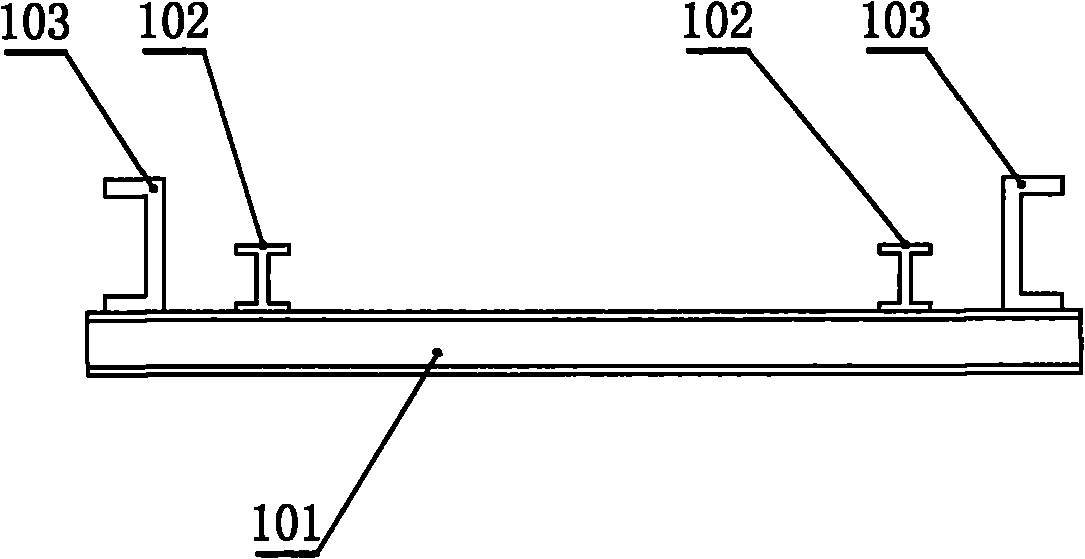 Hydraulic support loading platform