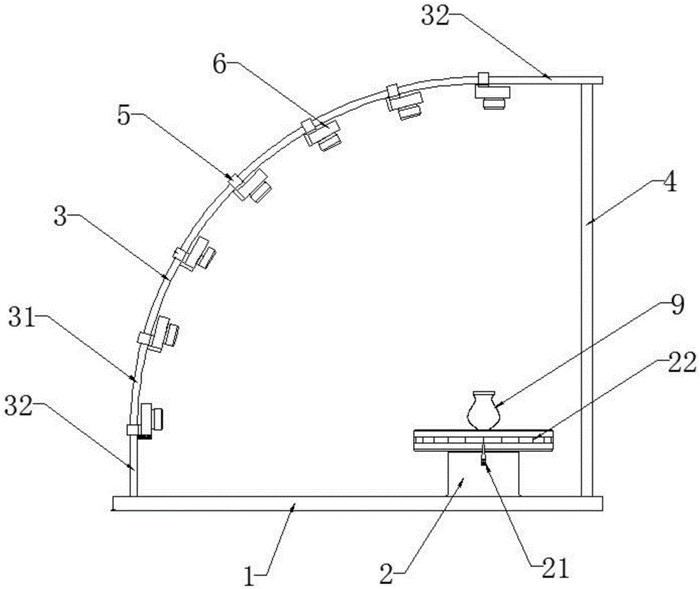 3D panoramic camera system