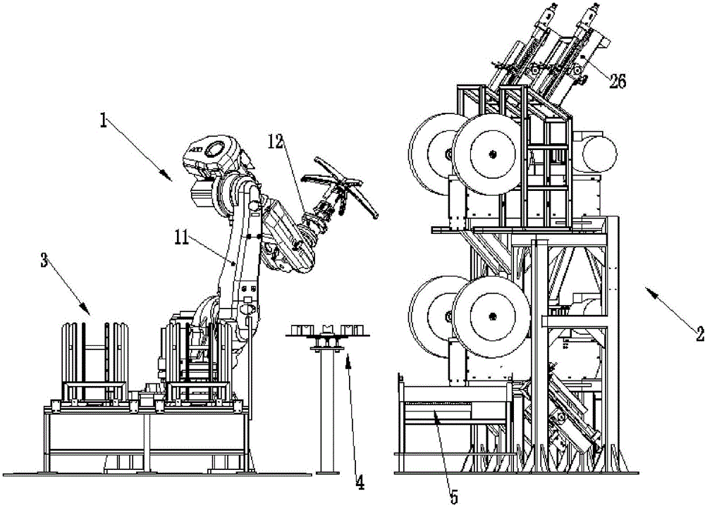 Intelligent polishing system for machining chair legs