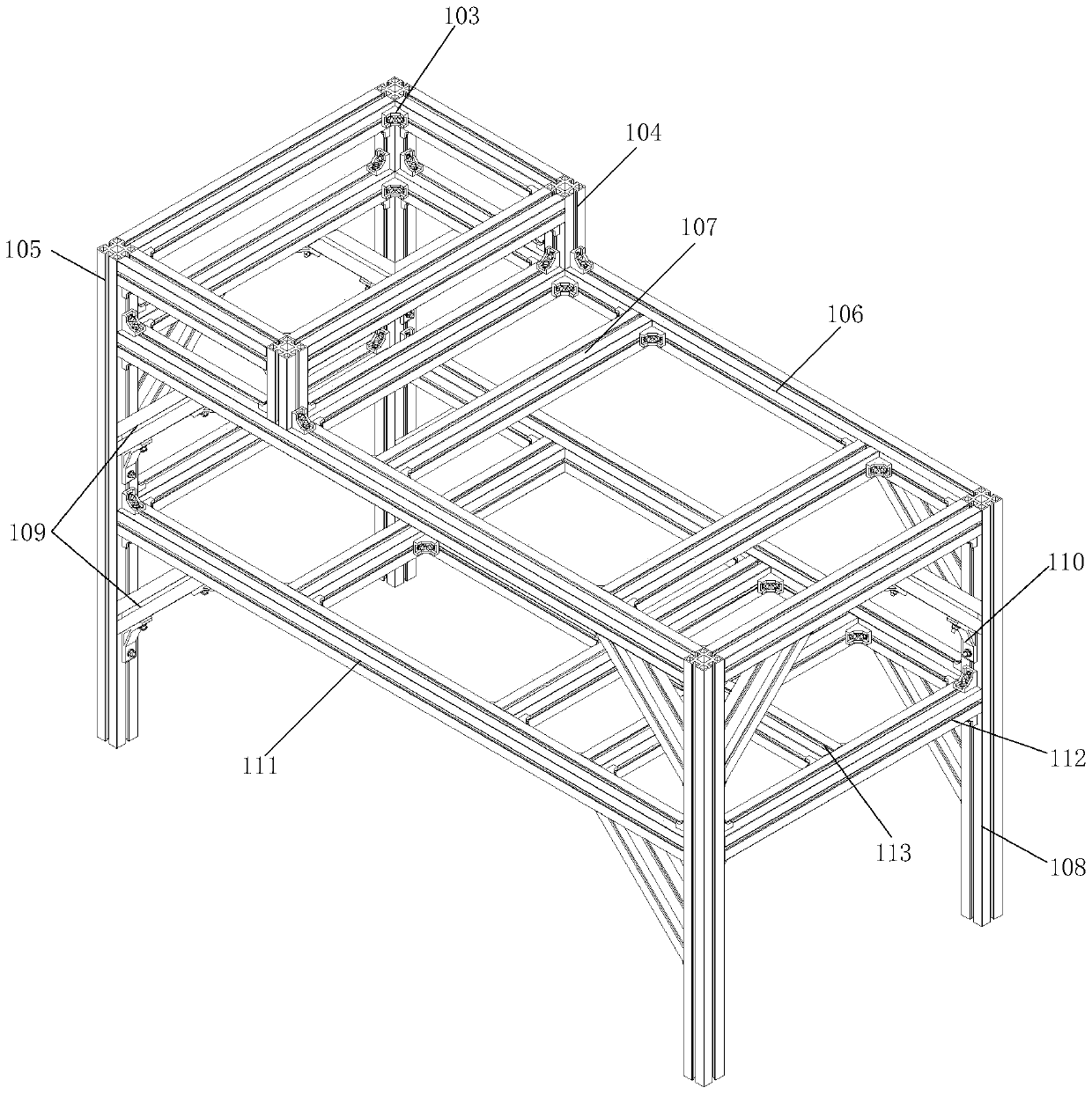 On-line test device for unsteady friction of pipe pigs