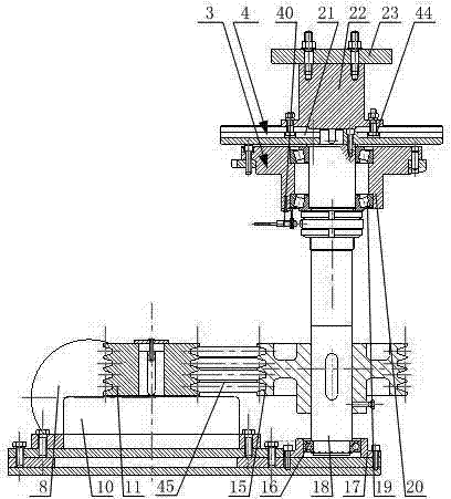 Numerical control winding machine tool of vertical iron core