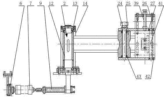 Numerical control winding machine tool of vertical iron core