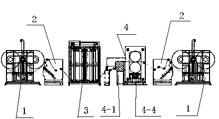 Device used for rolling battery pole piece at high speed