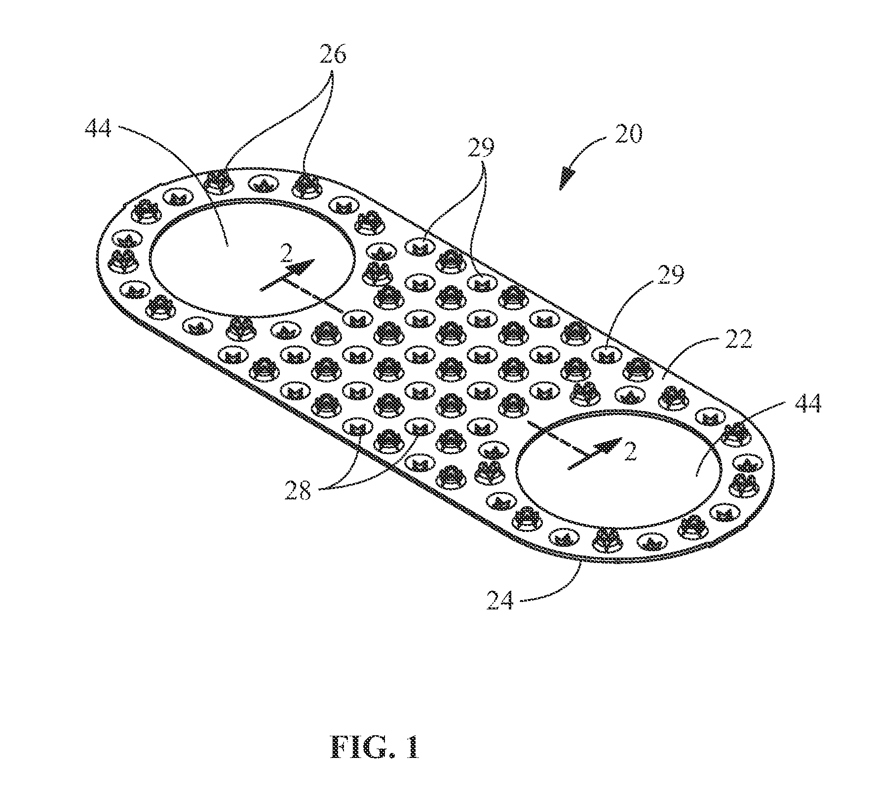 Low resistance insert