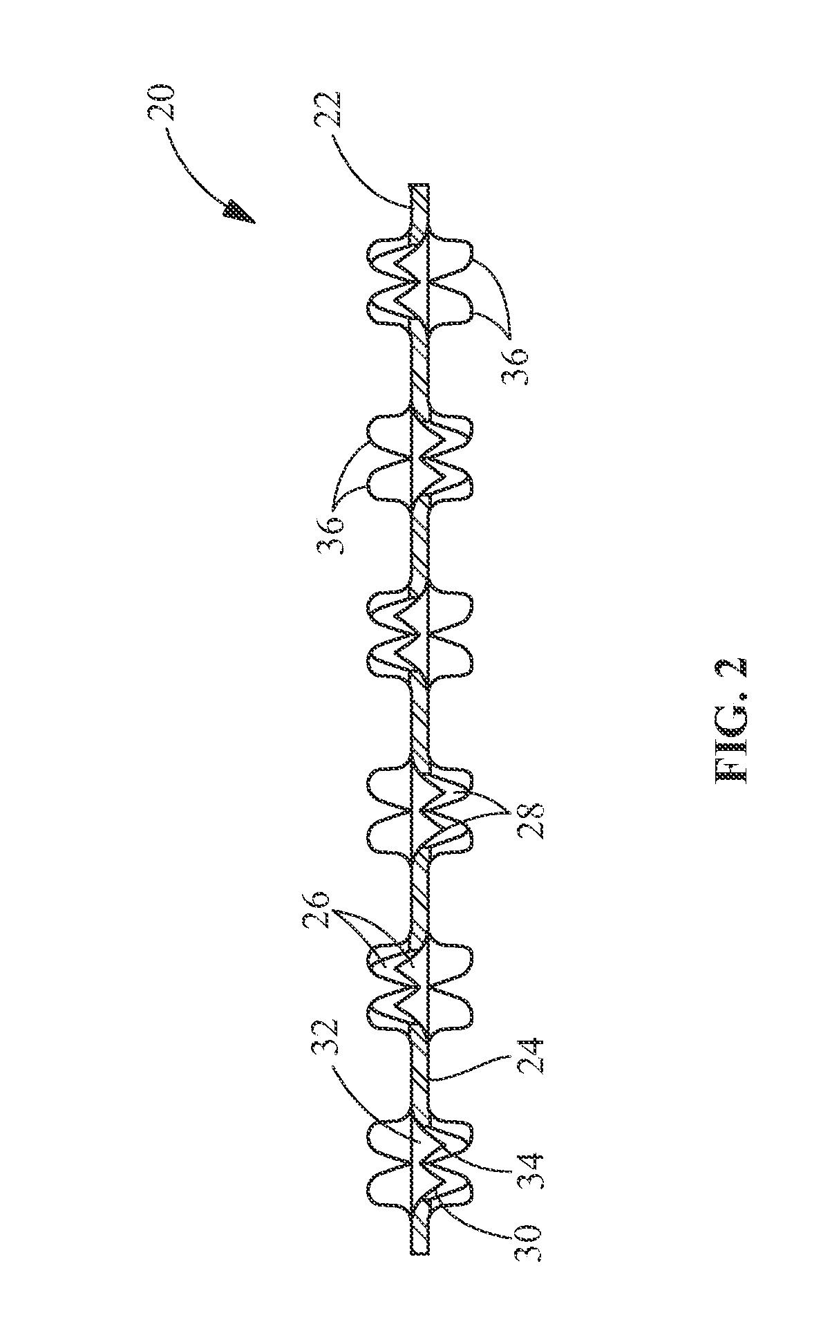 Low resistance insert