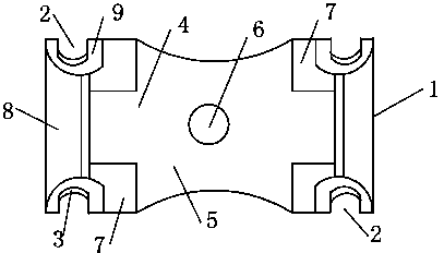 Leaf spring seat