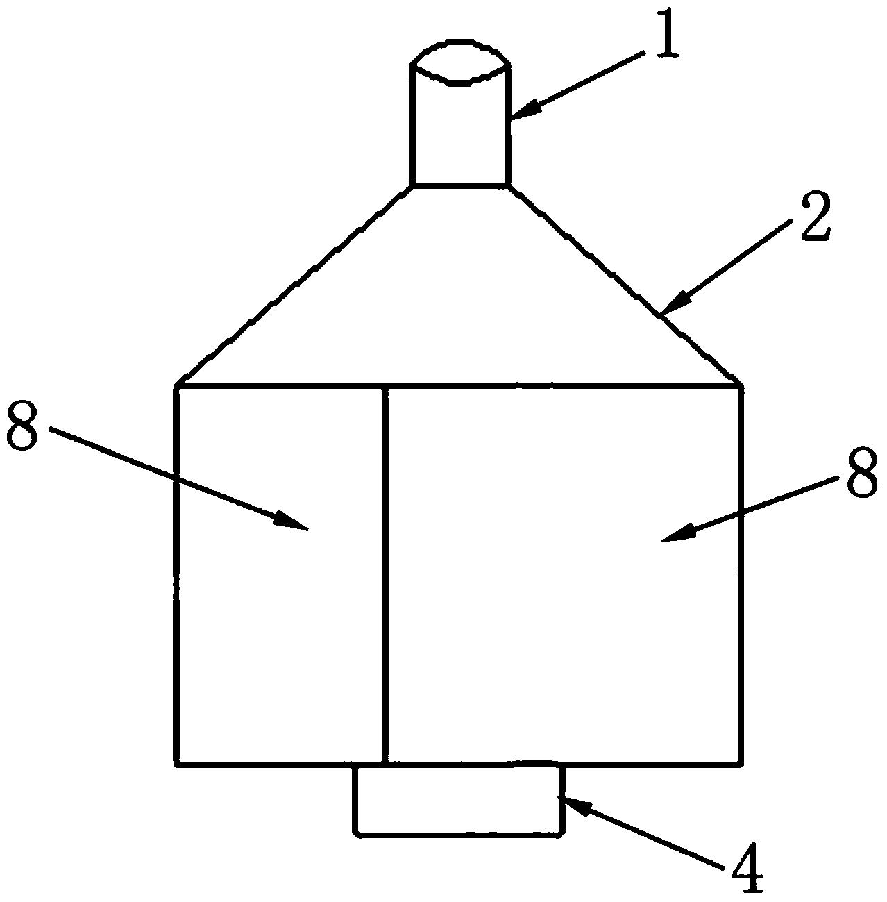 Heat supply and cooling mixed type condenser