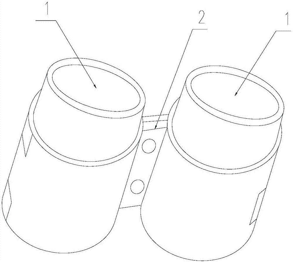 Flux tube device and flux tube conveying device for underground coal gasification