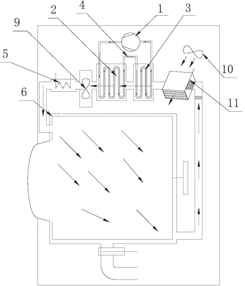 Clothes dryer control method and clothes dryer