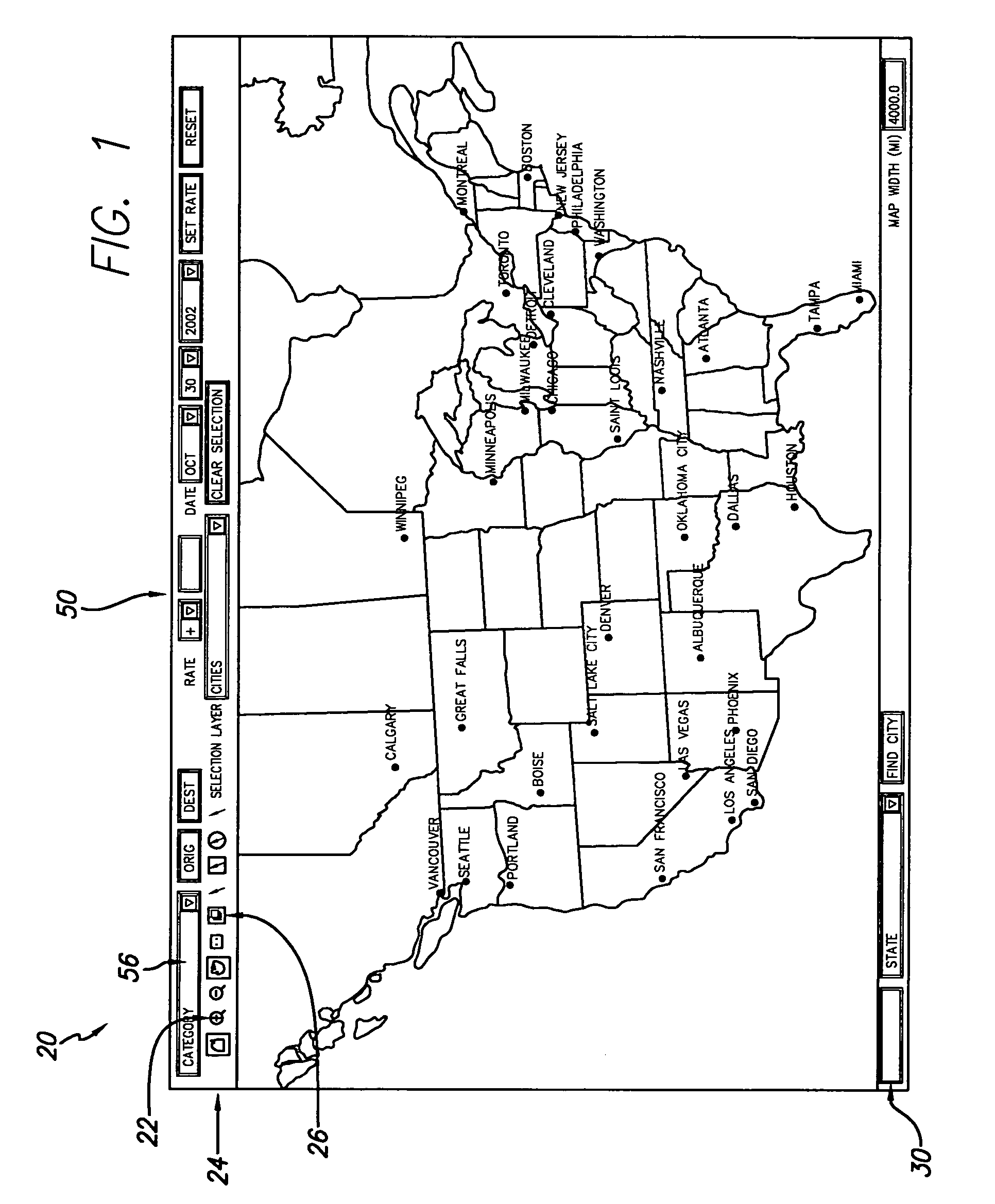 Rate and distribution system