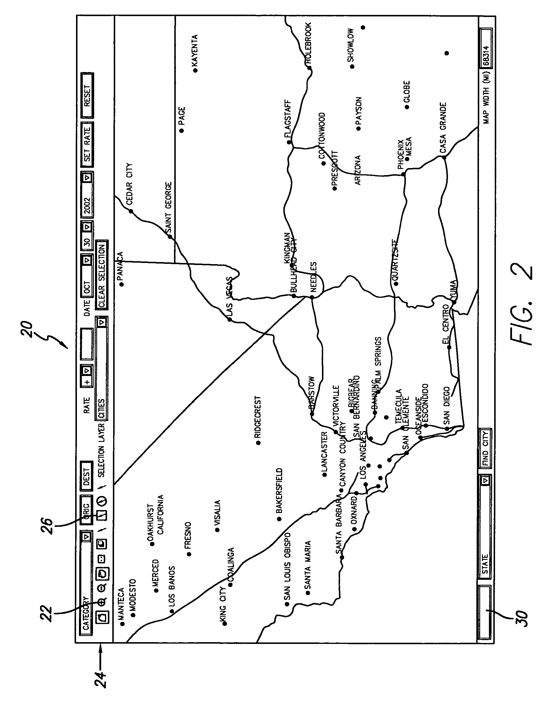 Rate and distribution system