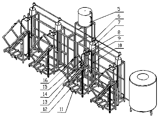 Semi-automatic fixed-quantity filling equipment for liquid