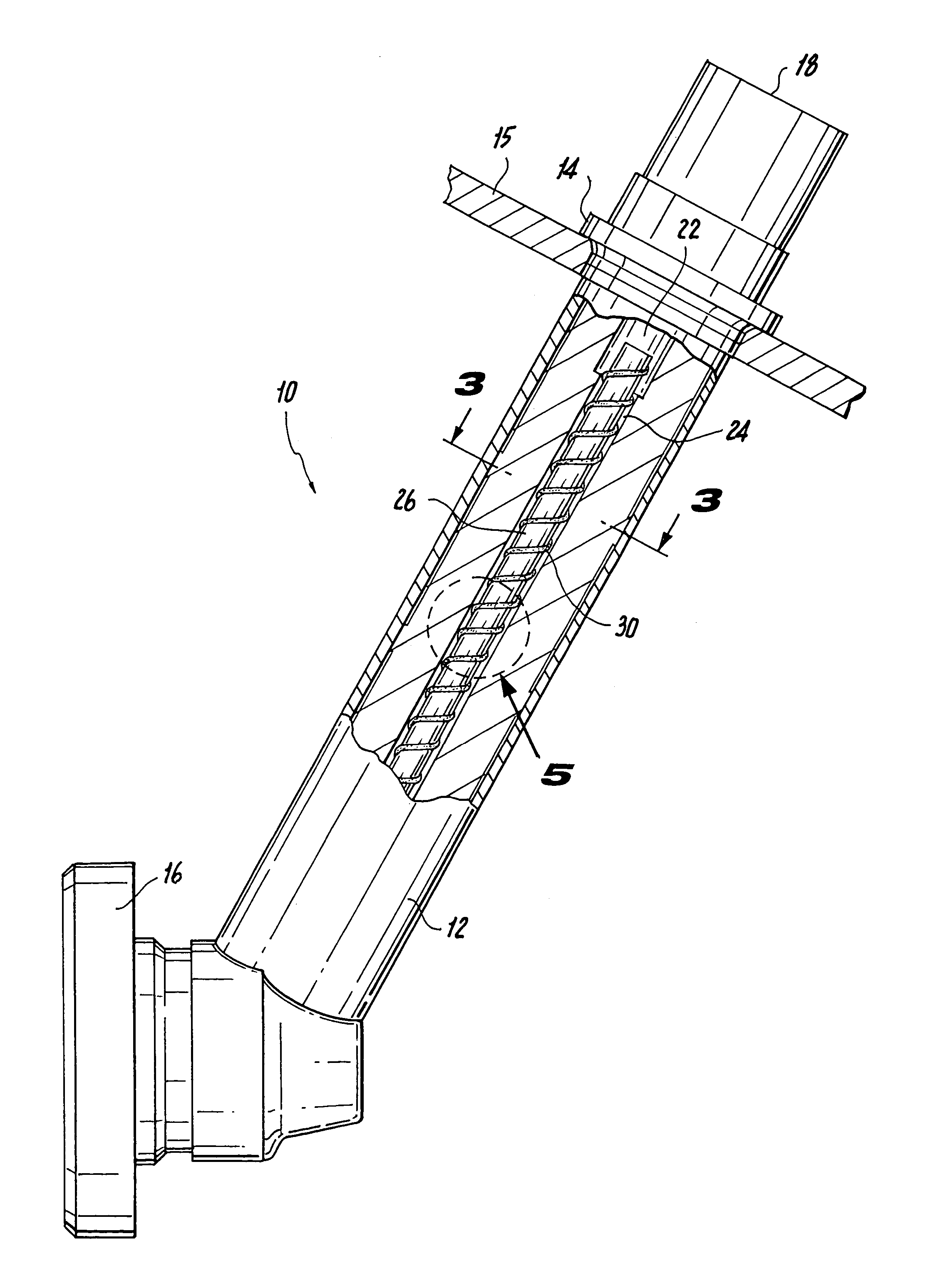 Method of forming a fuel feed passage in the feed arm of a fuel injector