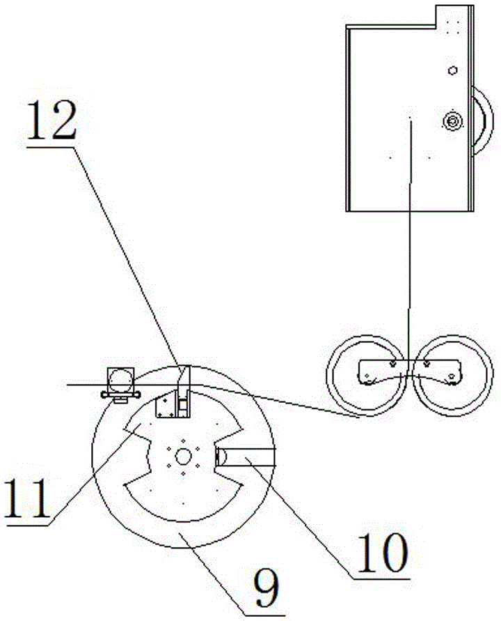 Leather cable feeding and winding method