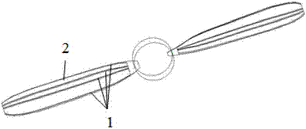 A high-pressure conveying slip ring device for propeller plasma flow control