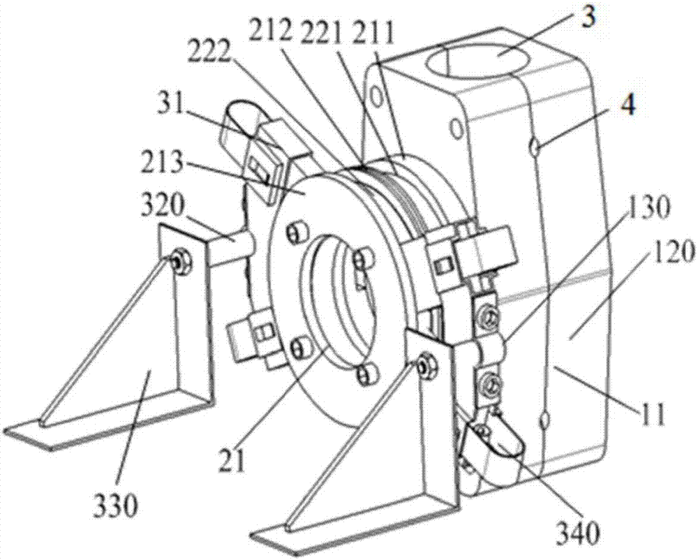 A high-pressure conveying slip ring device for propeller plasma flow control