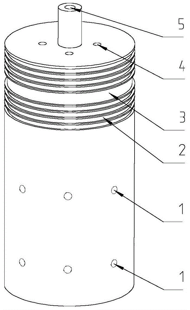 Friction-free rotary air supply air flotation device