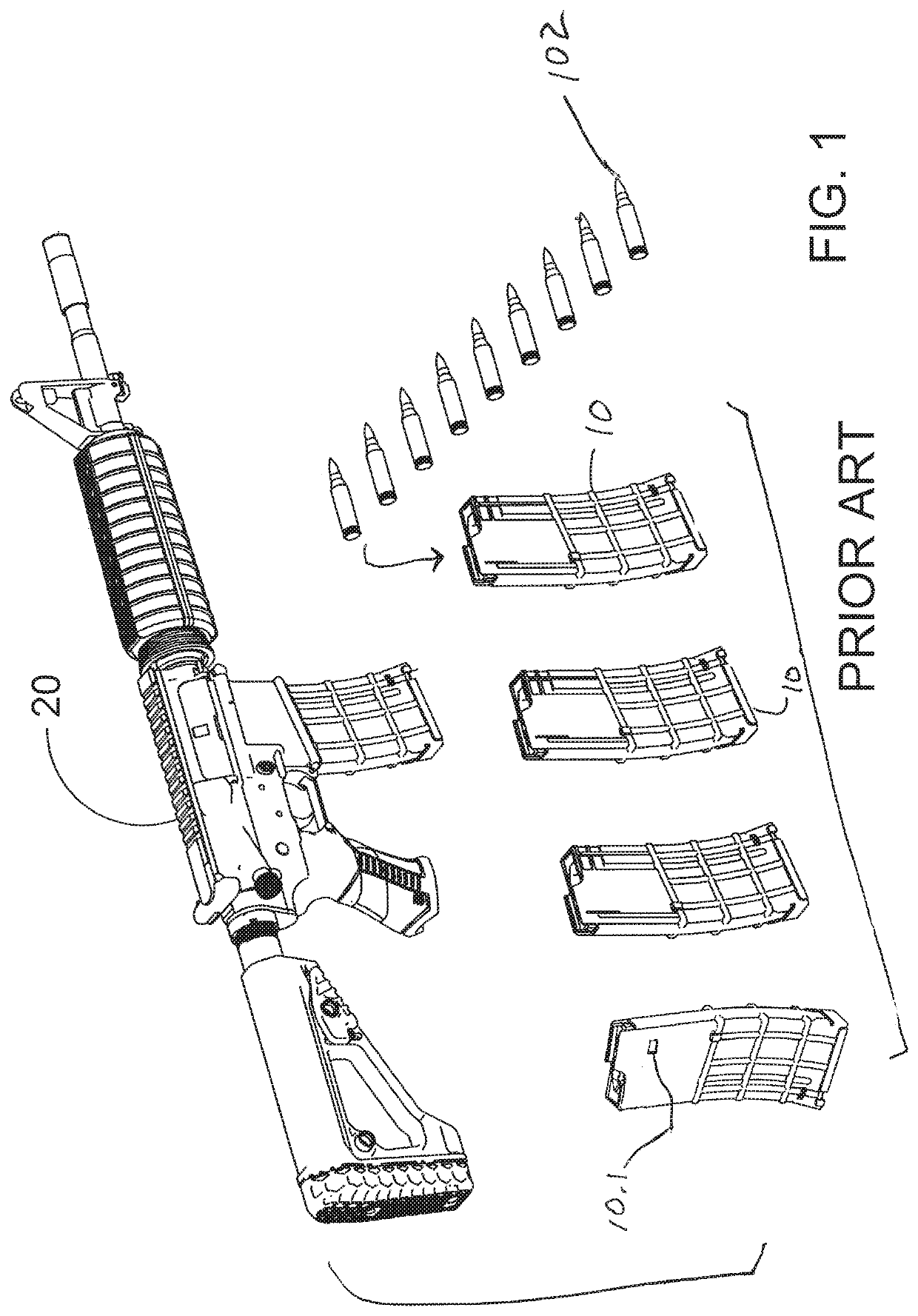 Electronic magazine loader