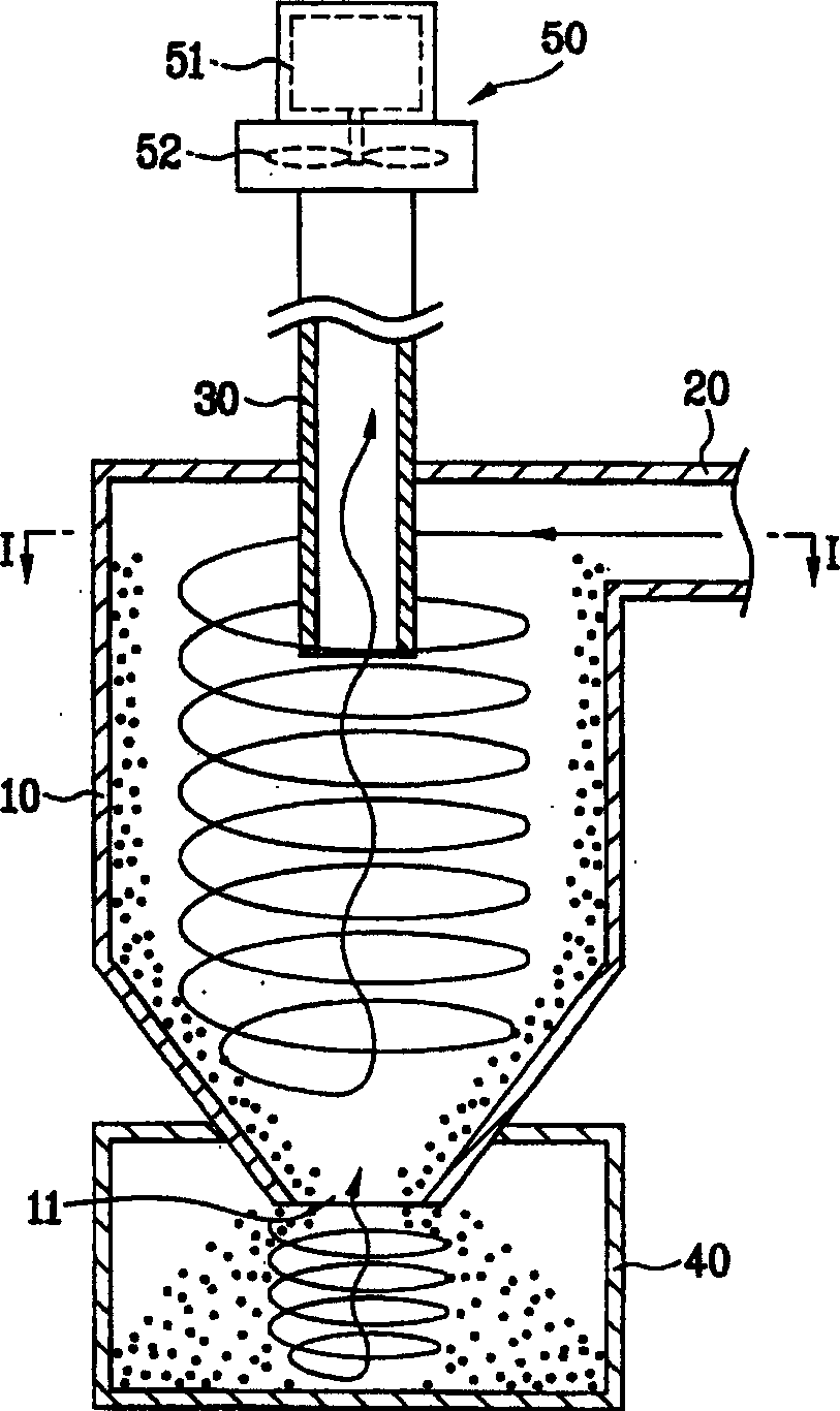 Centrifugal vacuum cleaner