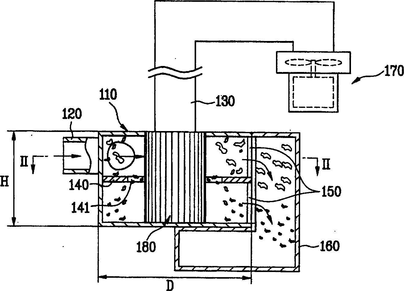 Centrifugal vacuum cleaner