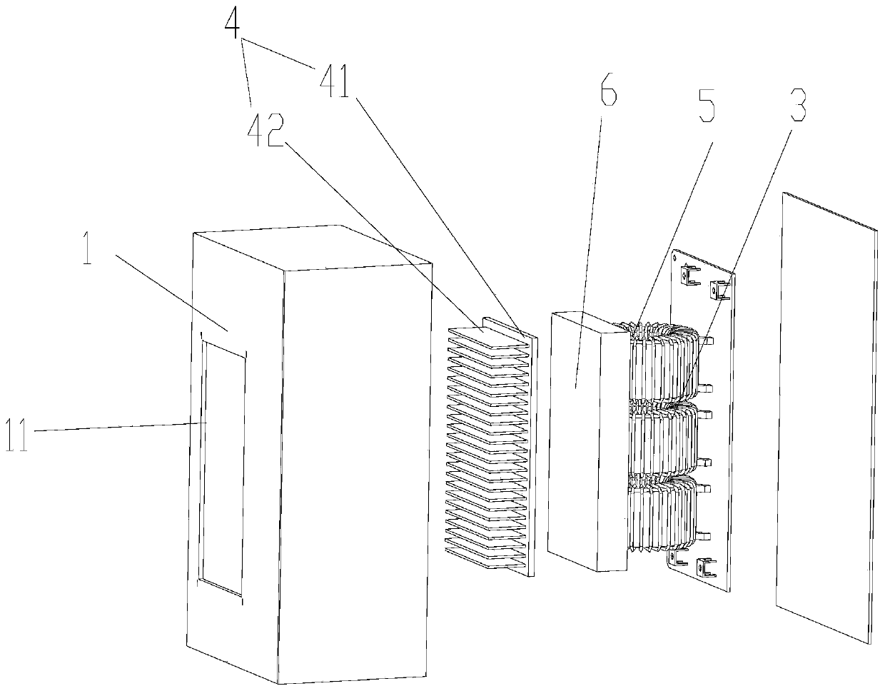 Electric appliance box with high heat dissipation efficiency, and air conditioner