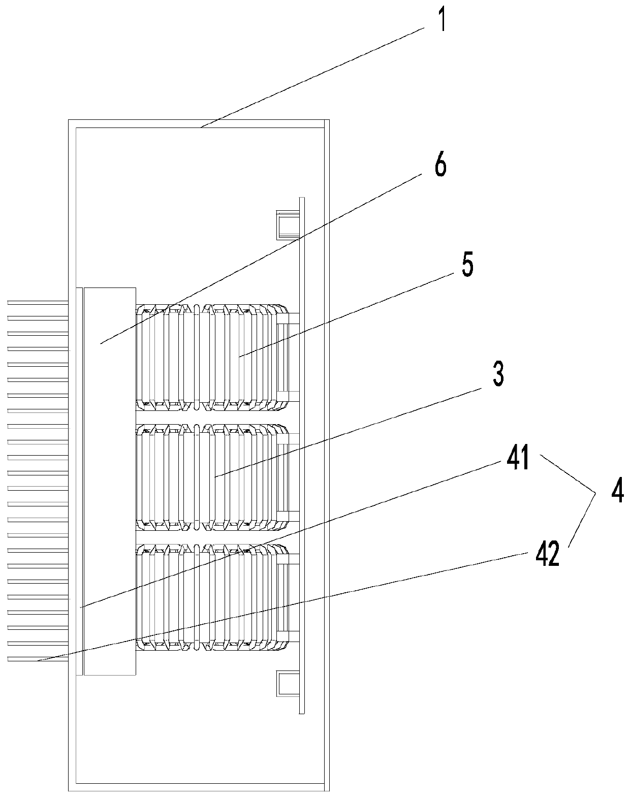 Electric appliance box with high heat dissipation efficiency, and air conditioner