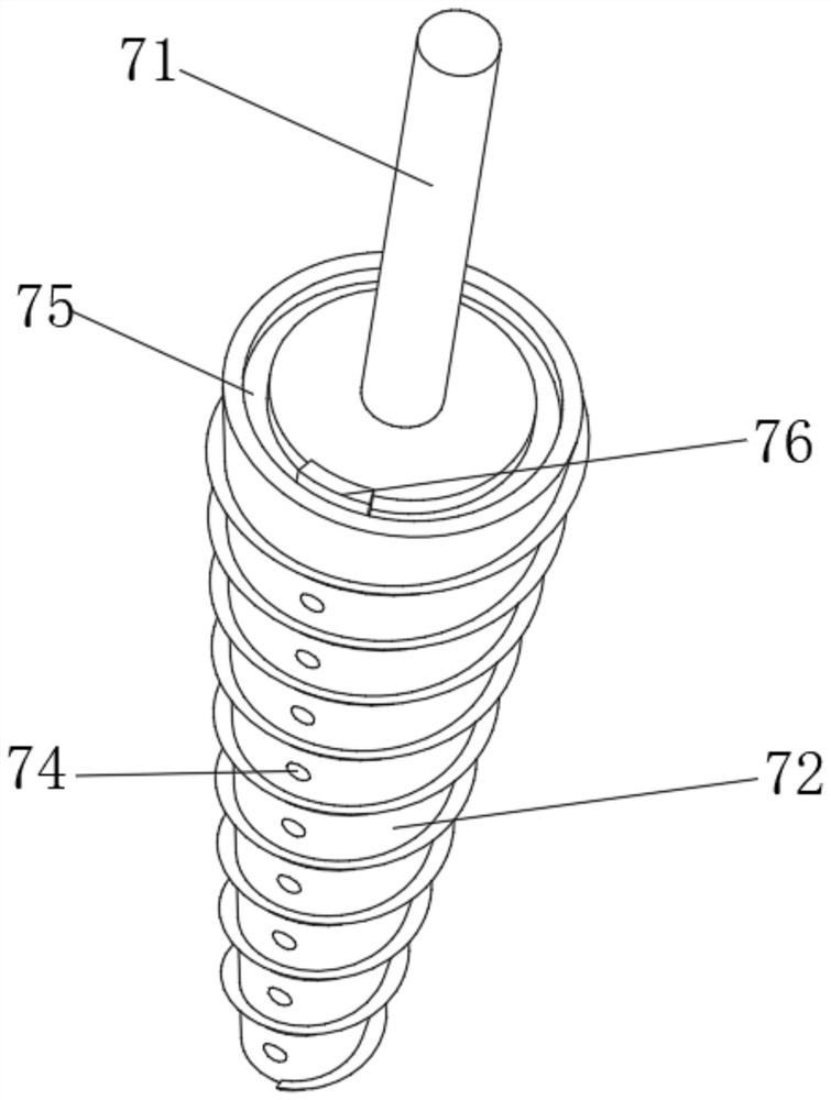 Arid desert soil haloxylon ammodendron planting auxiliary apparatus based on water pressure slotting