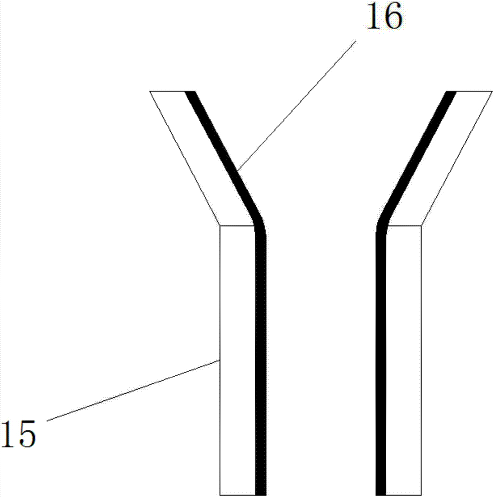 Ceramic wine bottle righting device on production line