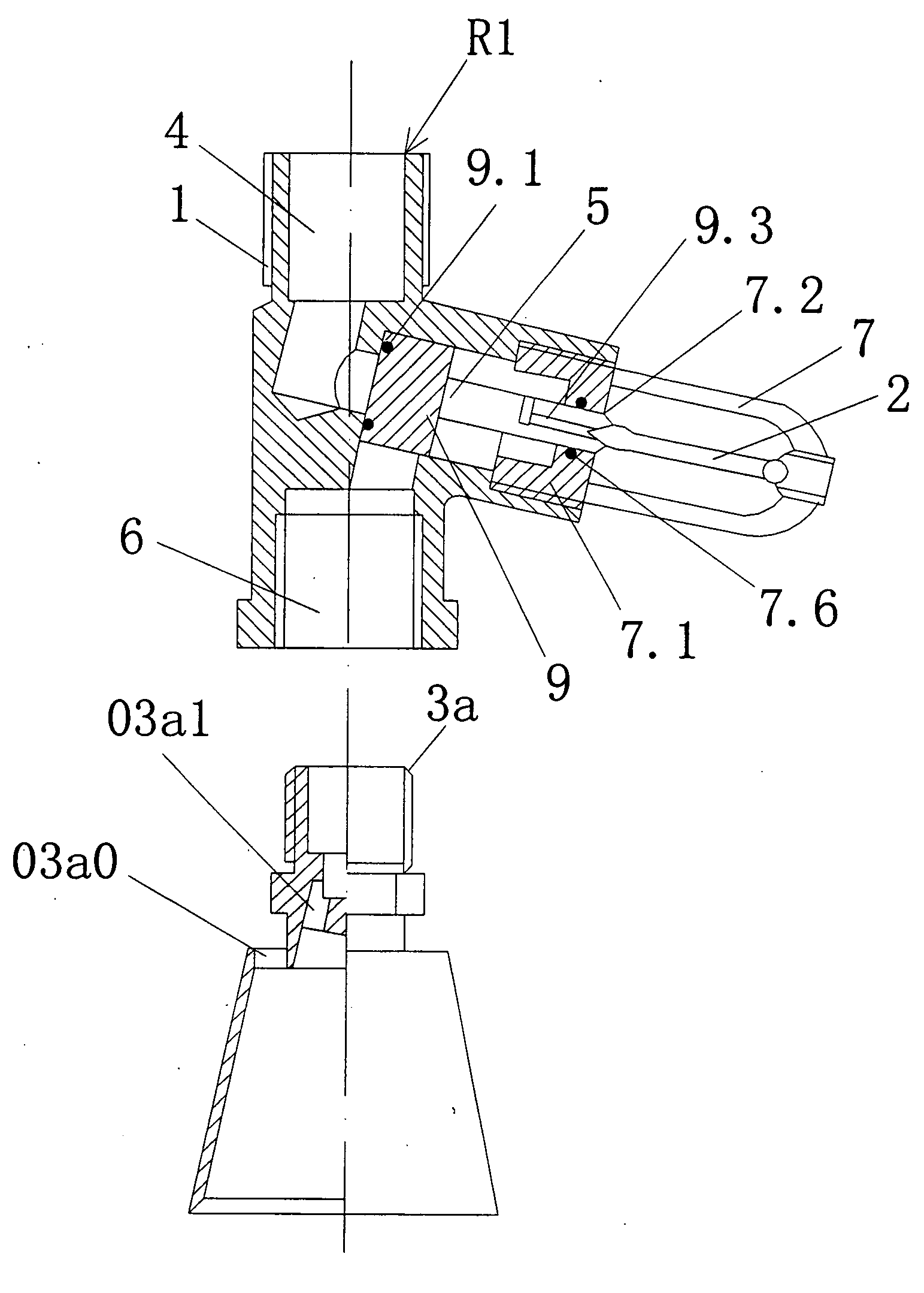 Spary device and operation method thereof