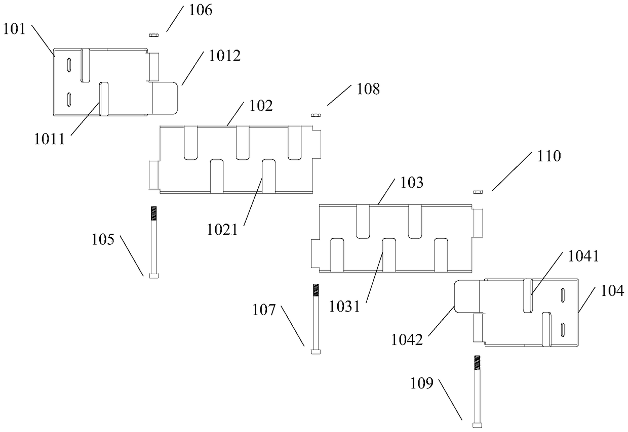 Cable rack for communication equipment