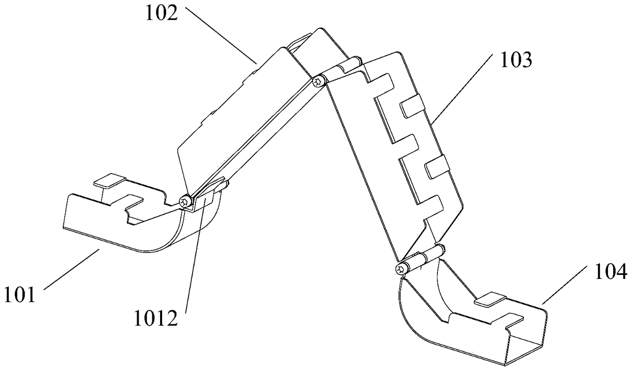 Cable rack for communication equipment