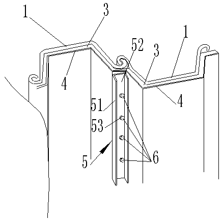 Larsen steel sheet pile cofferdam and construction method thereof