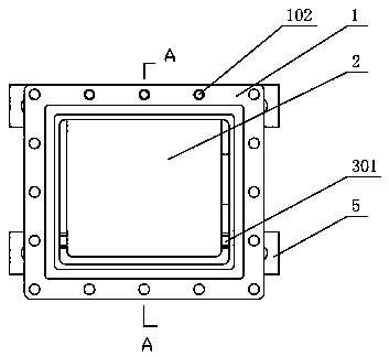 A sensor structure for long-term stress measurement of deep-water marine engineering structures