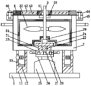 Stirrer for the production and processing of insulating materials