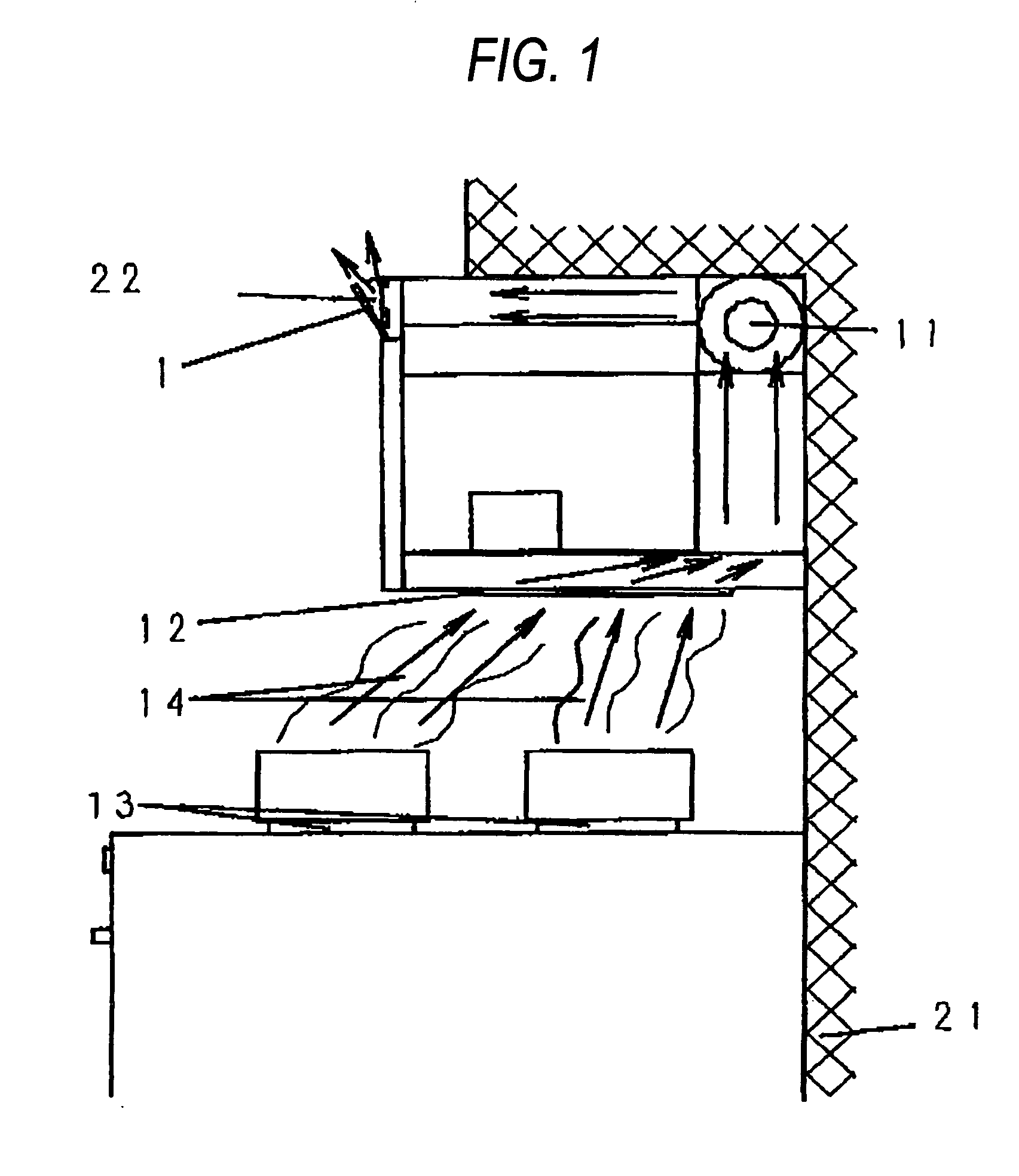 High-frequency heating apparatus equipped with oven hood