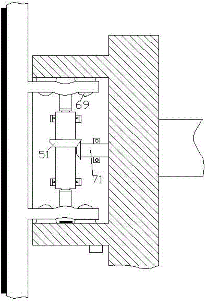 Cleaning device for glass windows