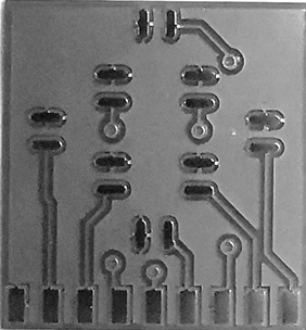 A kind of preparation method of miniature graphene airgel device