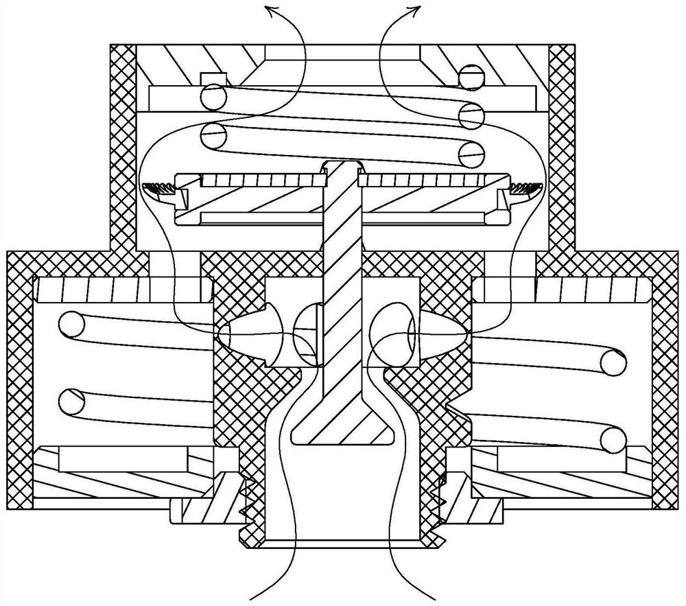 A water flow steady flow valve and a gas water heater using the valve