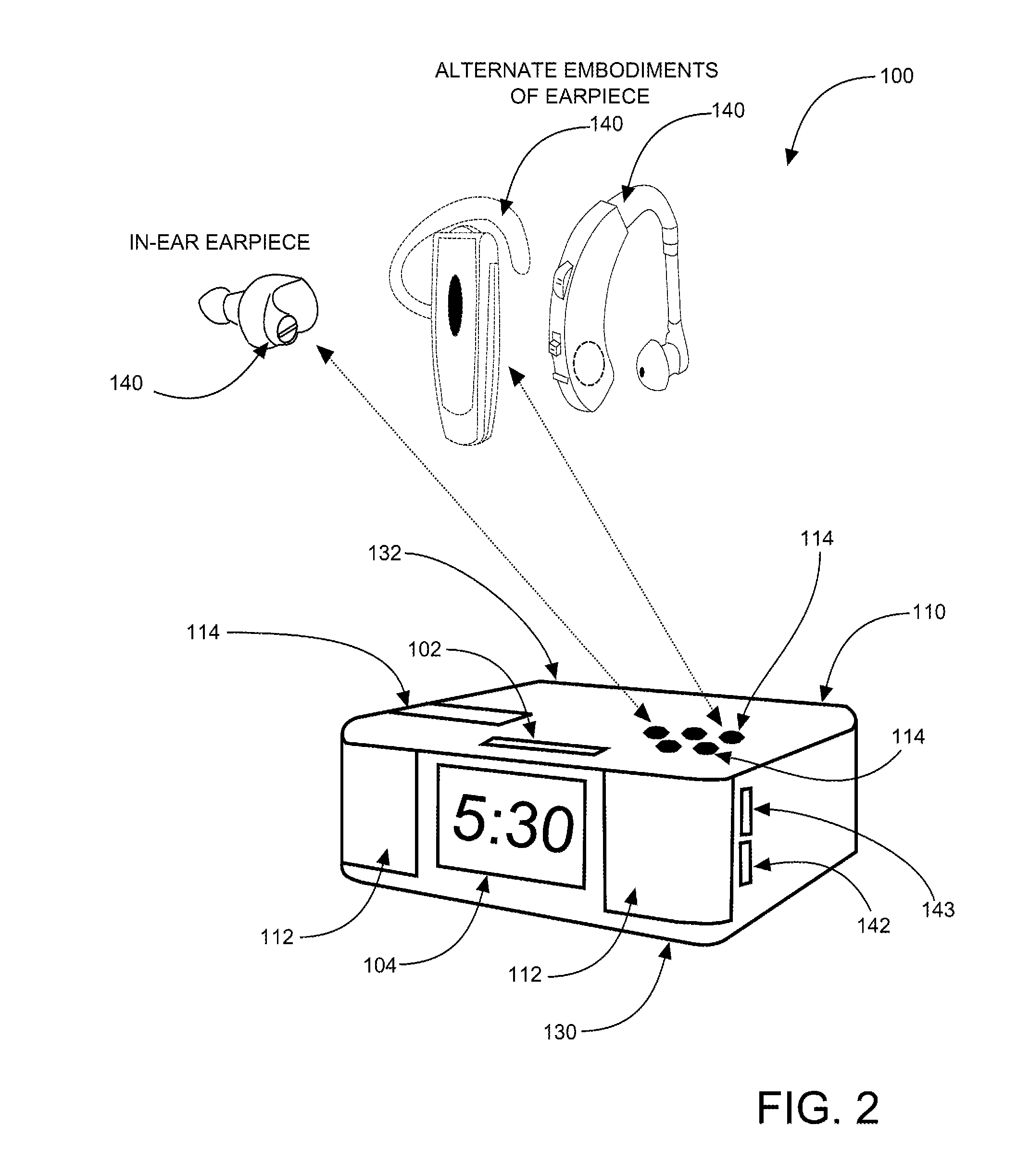 Portable and personal alarm clock system