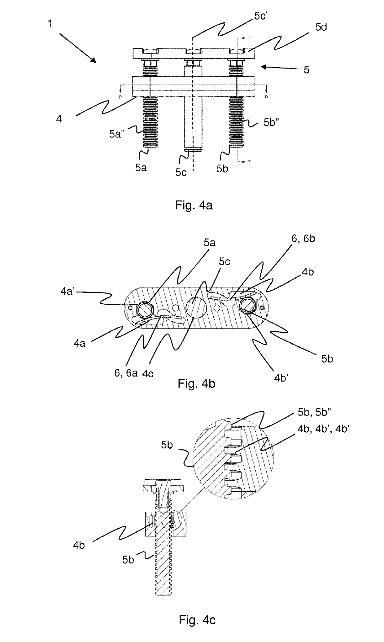 Adjusting device for an adjustable rest for a rifle stock