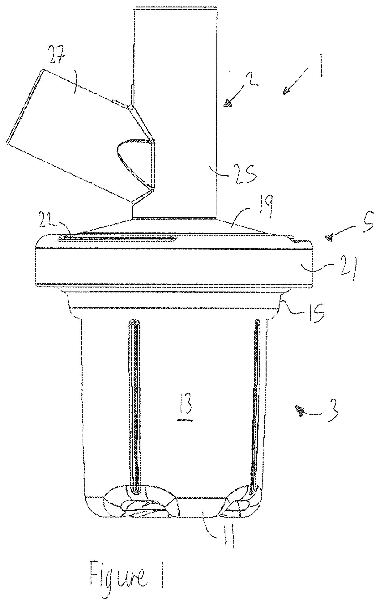 A fluid trap for a respiratory therapy system