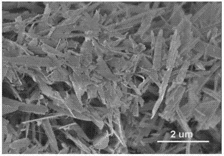 Controllable preparation method for high-power ultrasound-assisted nanoscale plate-shaped Fe3O4