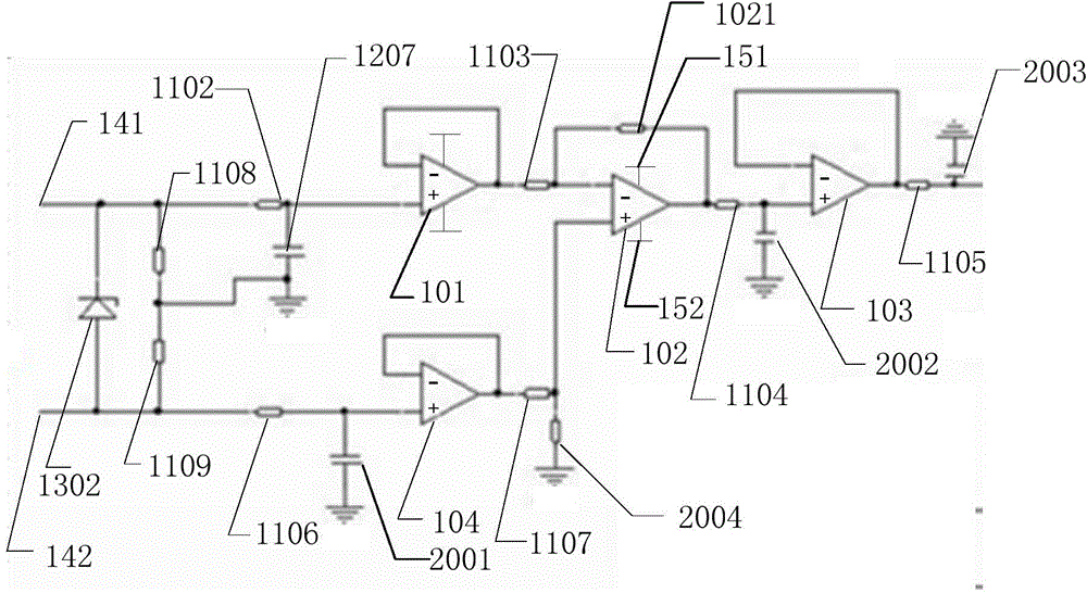 Analog quantity input board card and analog quantity acquisition method