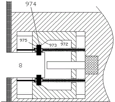 Power distribution cabinet with guide chute for limiting guiding