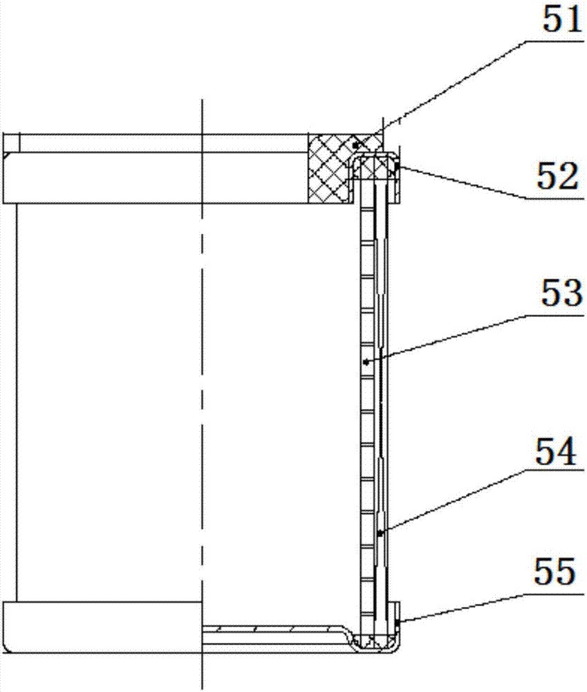 Novel oil sucking assembly of engine