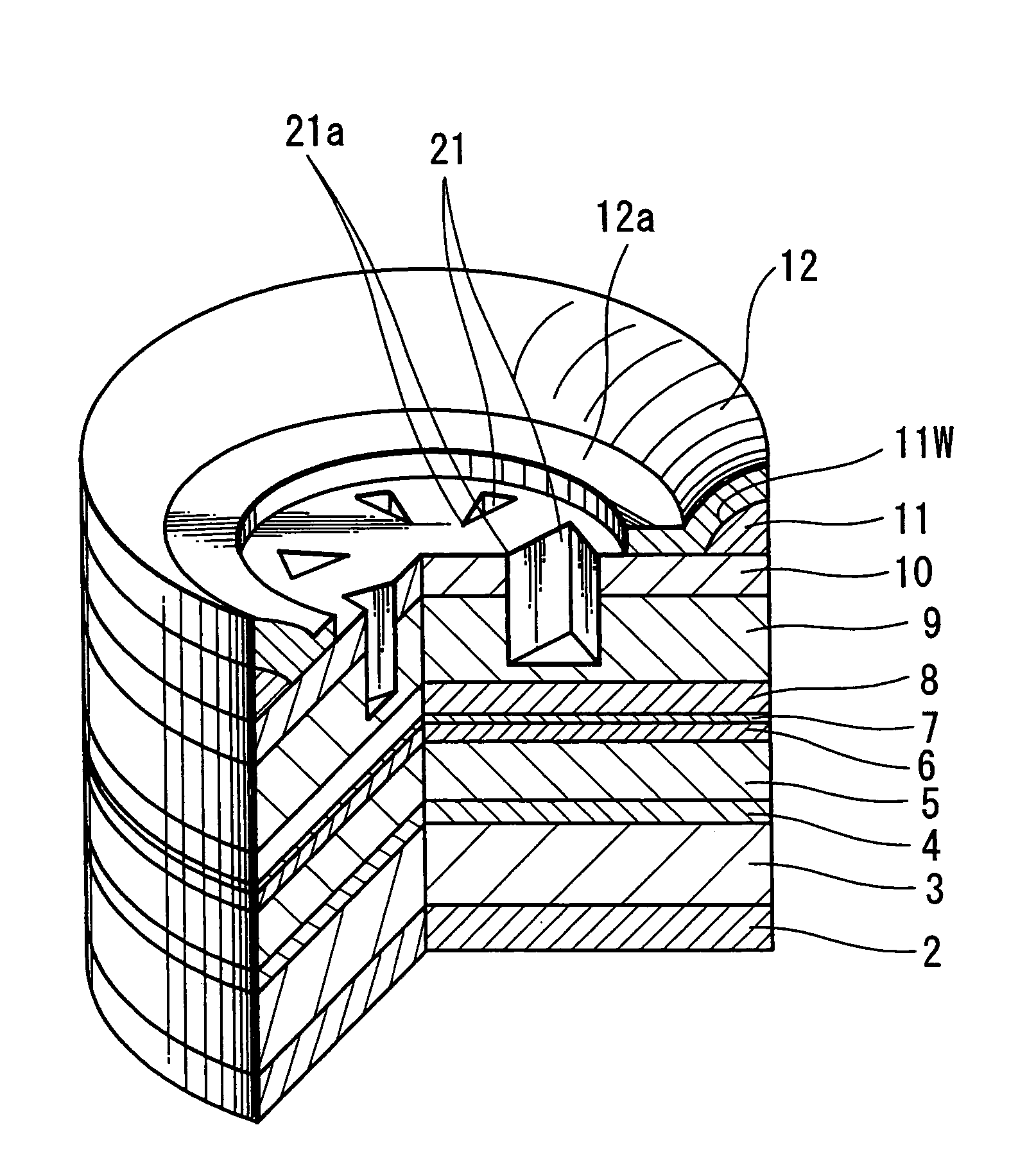 Surface-emitting semiconductor laser and method for manufacturing thereof as well as optical device