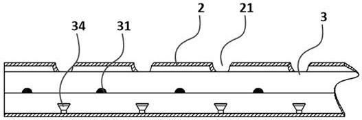 A waste gas treatment system used in electroplating process and its working method