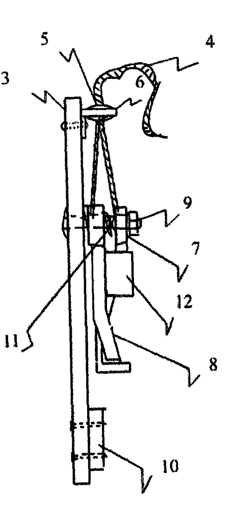 Rat-proof device for ship